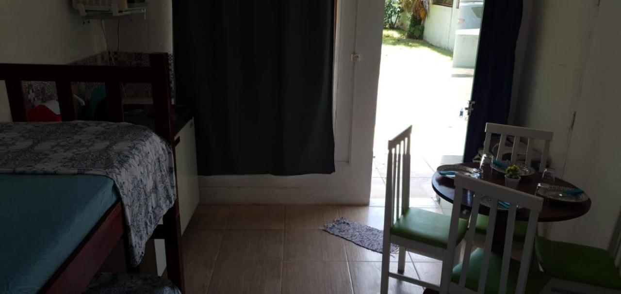Kitnet Barra De Ibiraquera Apartment Luaran gambar